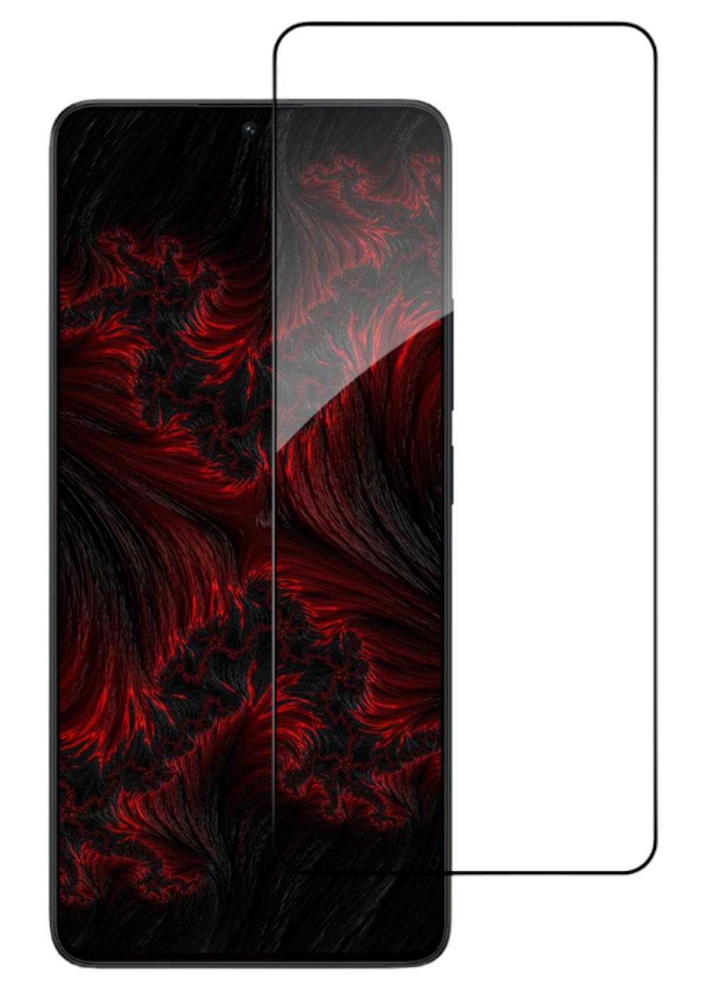 Защитное стекло для смартфона Intaleo Full Glue for Xiaomi Poco X6 Pro (1283126588723) - Фото 1