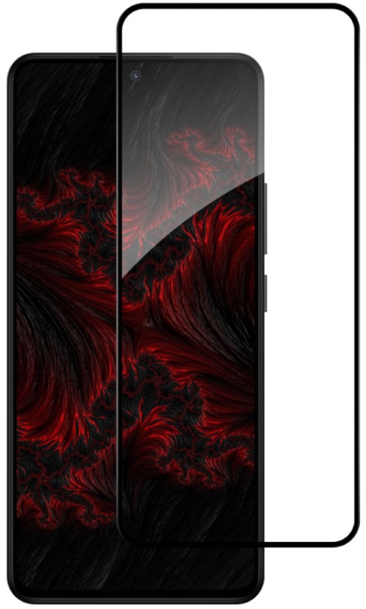 Защитное стекло для смартфона Intaleo Full Glue for Xiaomi Redmi Note 14 4G Black (1283126599453) - Фото 1