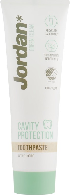 Зубная паста Jordan Green Clean Cavity Protect 75 мл (57000064) - Фото 1