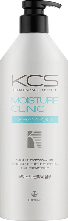 Шампунь женский Kerasys Hair Clinic System Moisturizing 600 мл (8801046848883) - Фото 1
