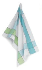 Полотенце кухонное Kela Carla Streifen Blue-Green 70х50 см (12281) - Фото 1