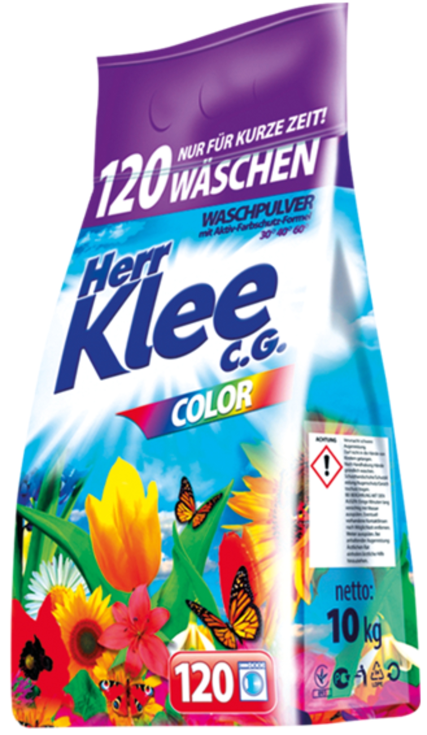 Стиральный порошок Klee Color 10 кг (4260353550997) - Фото 1
