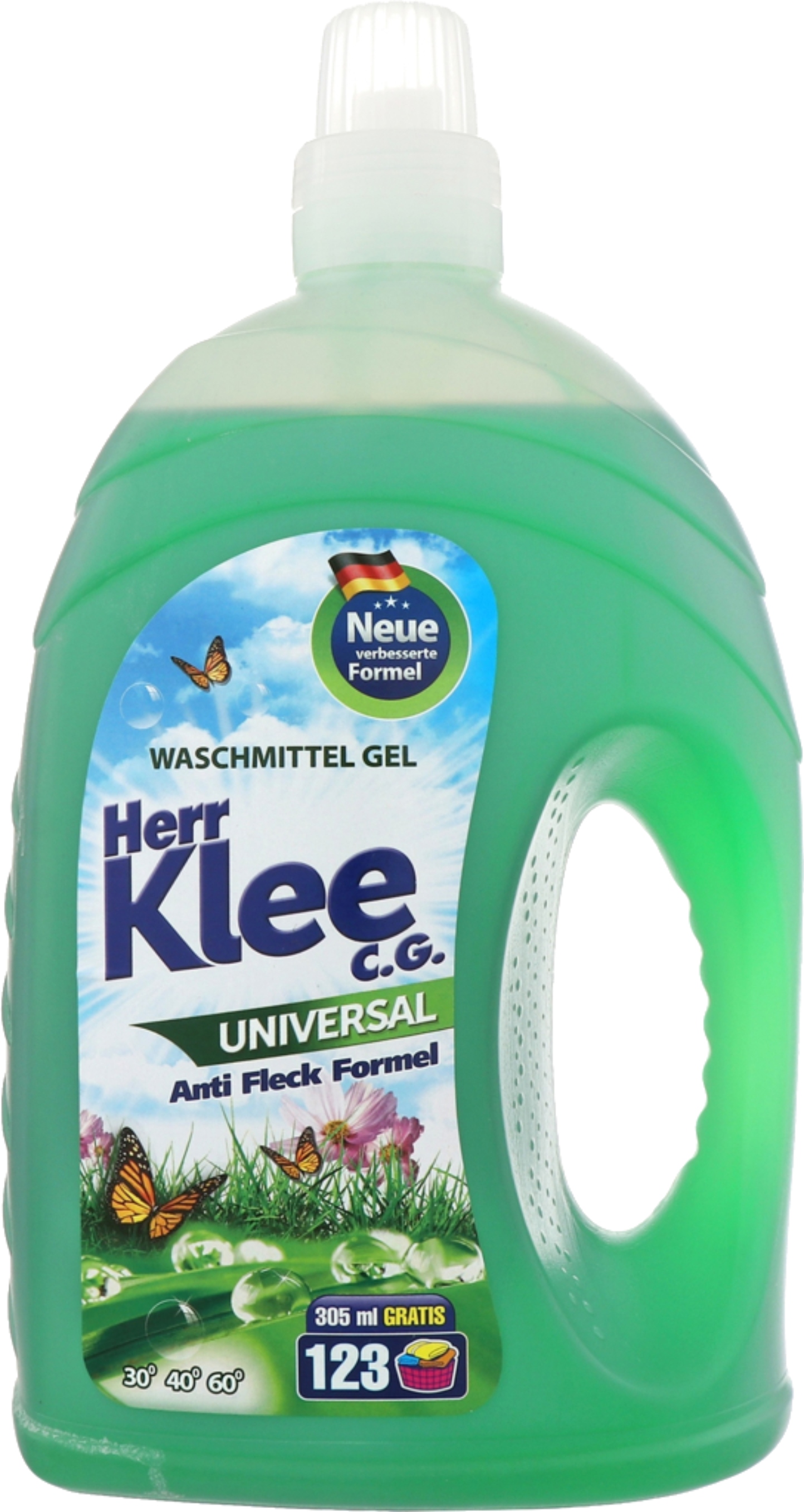 Гель для стирки Klee Universal 4305 мл (4260418930238) - Фото 1