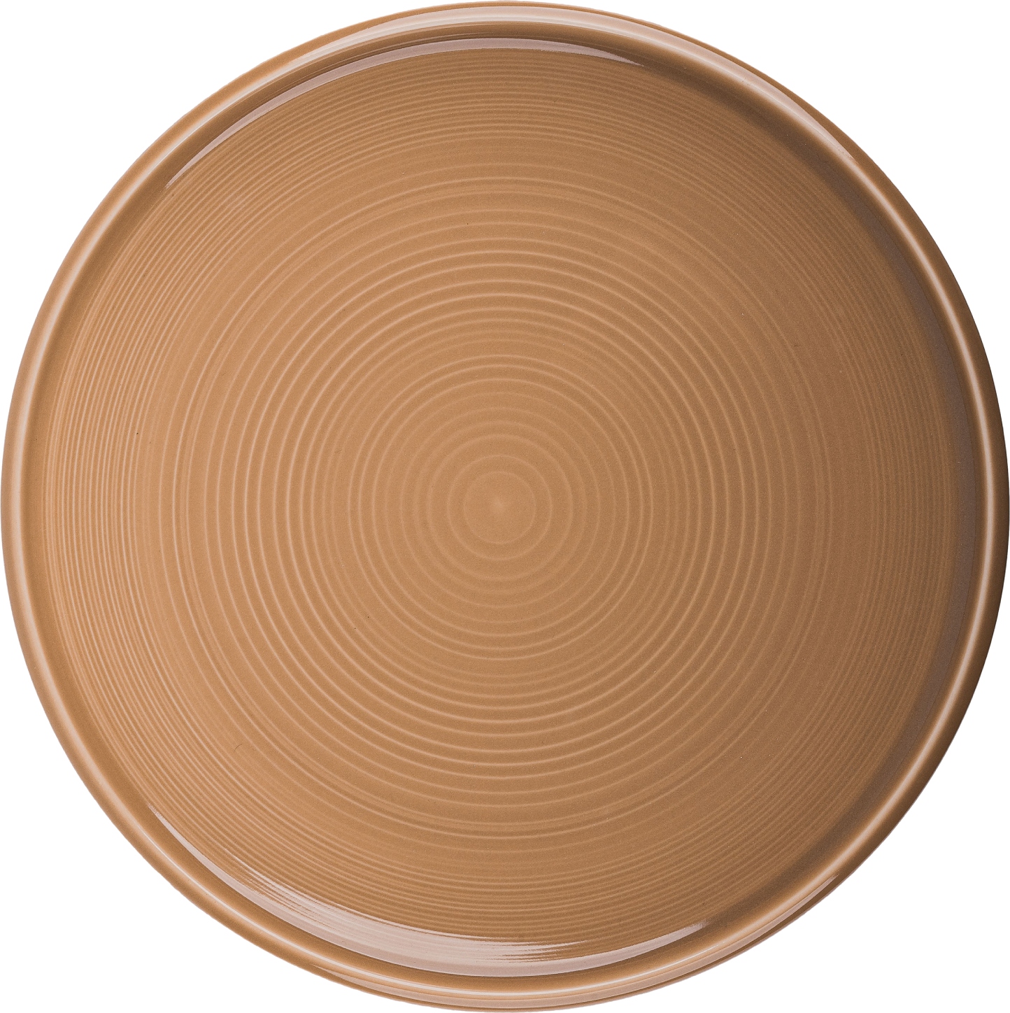 Тарелка обеденная Krauff 25,2 см Zen Brown (24-320-024) - Фото 1