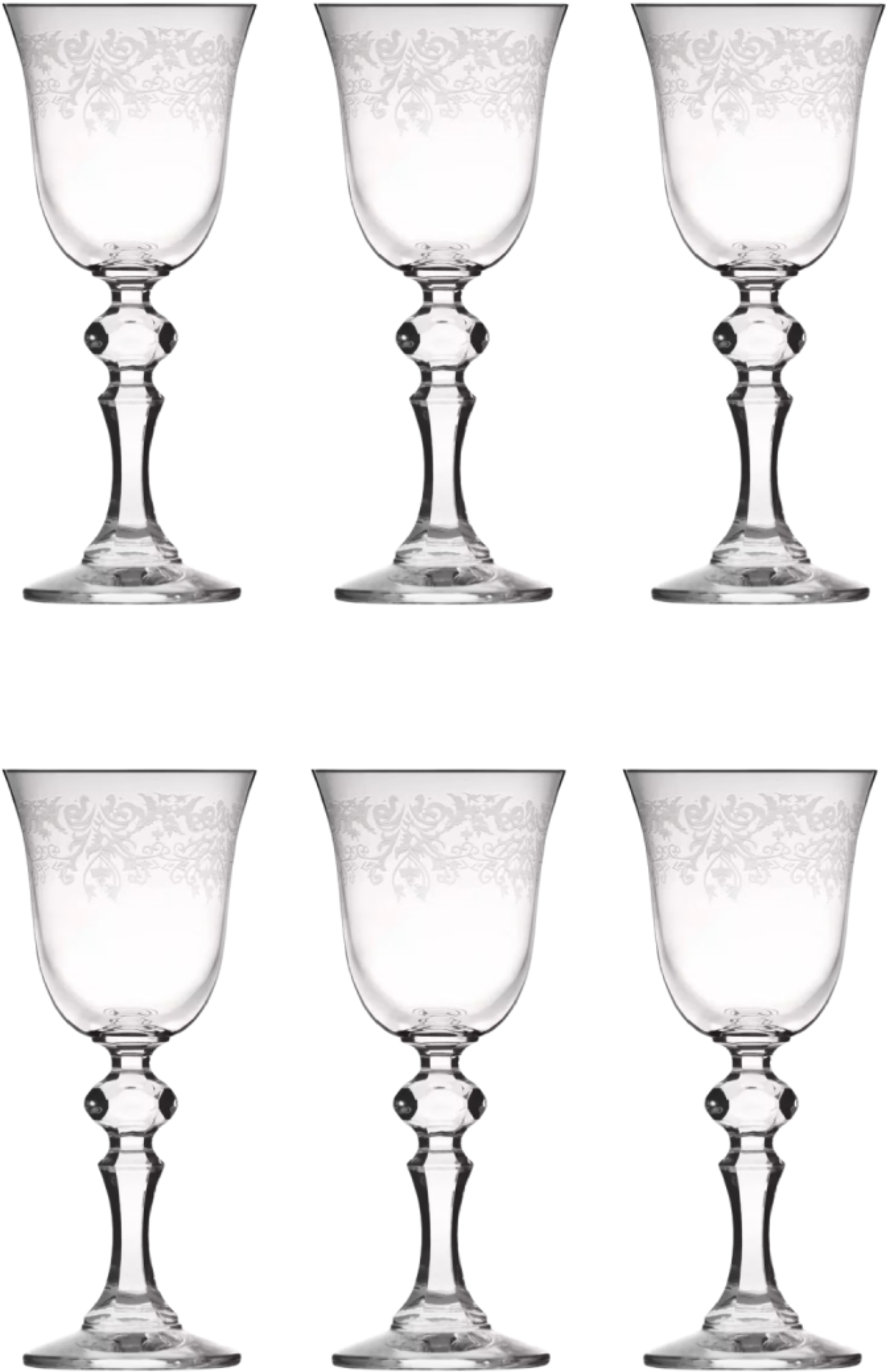 Рюмка для водки Krosno KRISTA DECO 50 мл 6 шт. (788753) - Фото 1