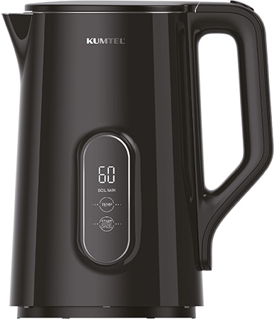 Электрический чайник Kumtel HMK-09 Black - Фото 1
