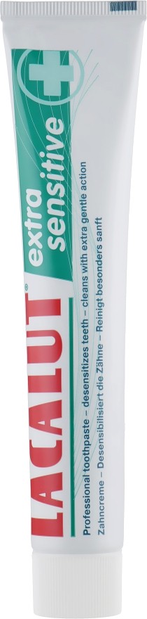 Зубная паста Lacalut Extra Sensitive 75 мл (4016369546147) - Фото 1