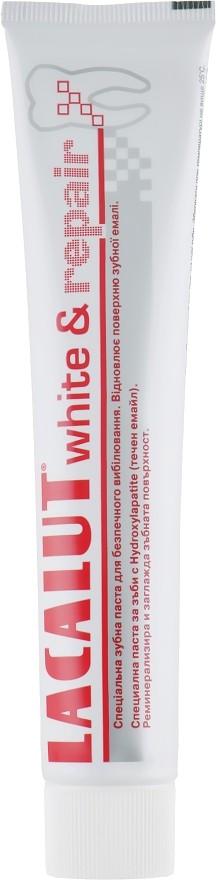 Зубная паста Lacalut white and repair 75 мл (4016369546154) - Фото 1