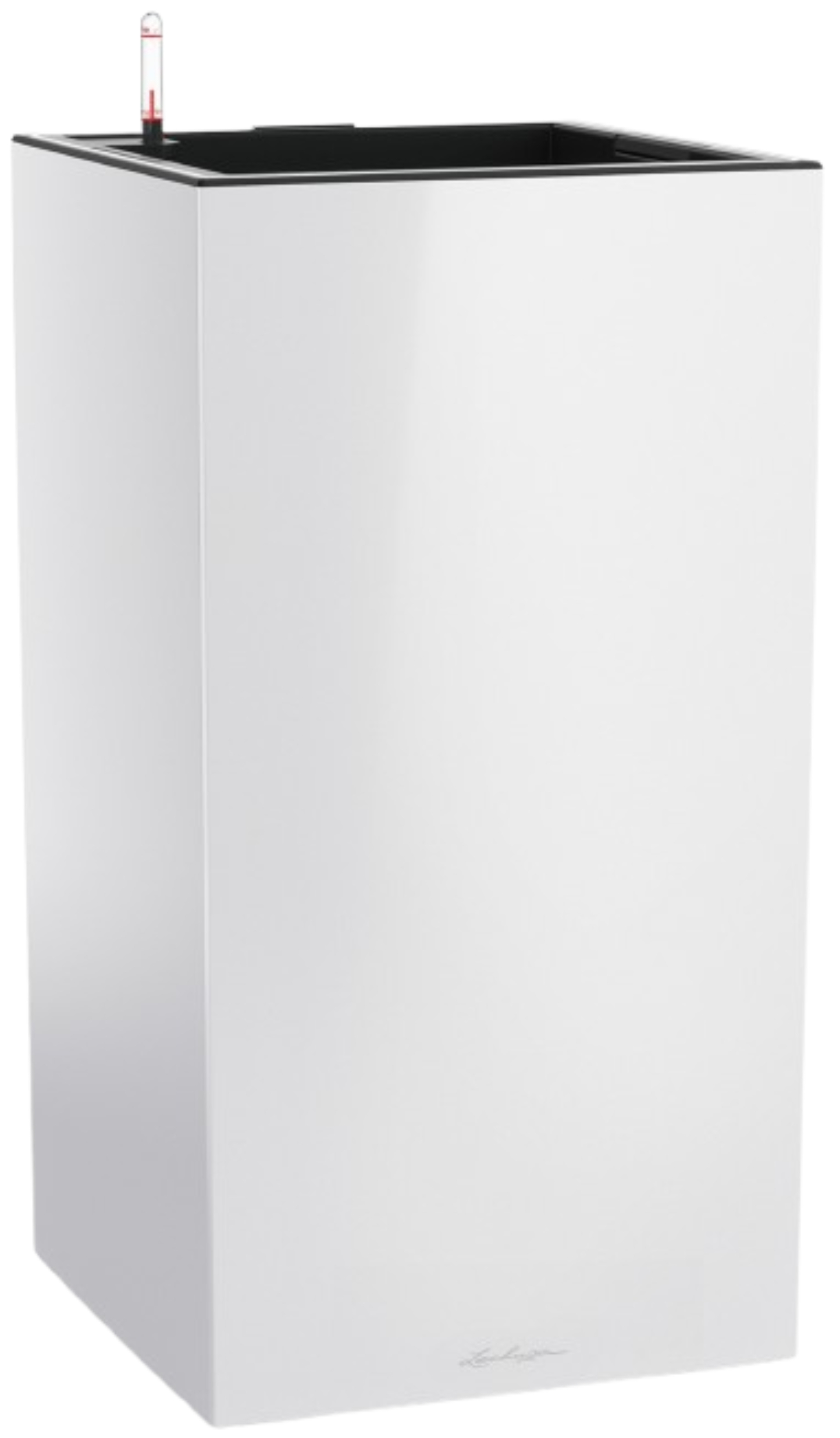 Вазон Lechuza CANTO Premium 40 high LED білий блискучий 13770 - Фото 1