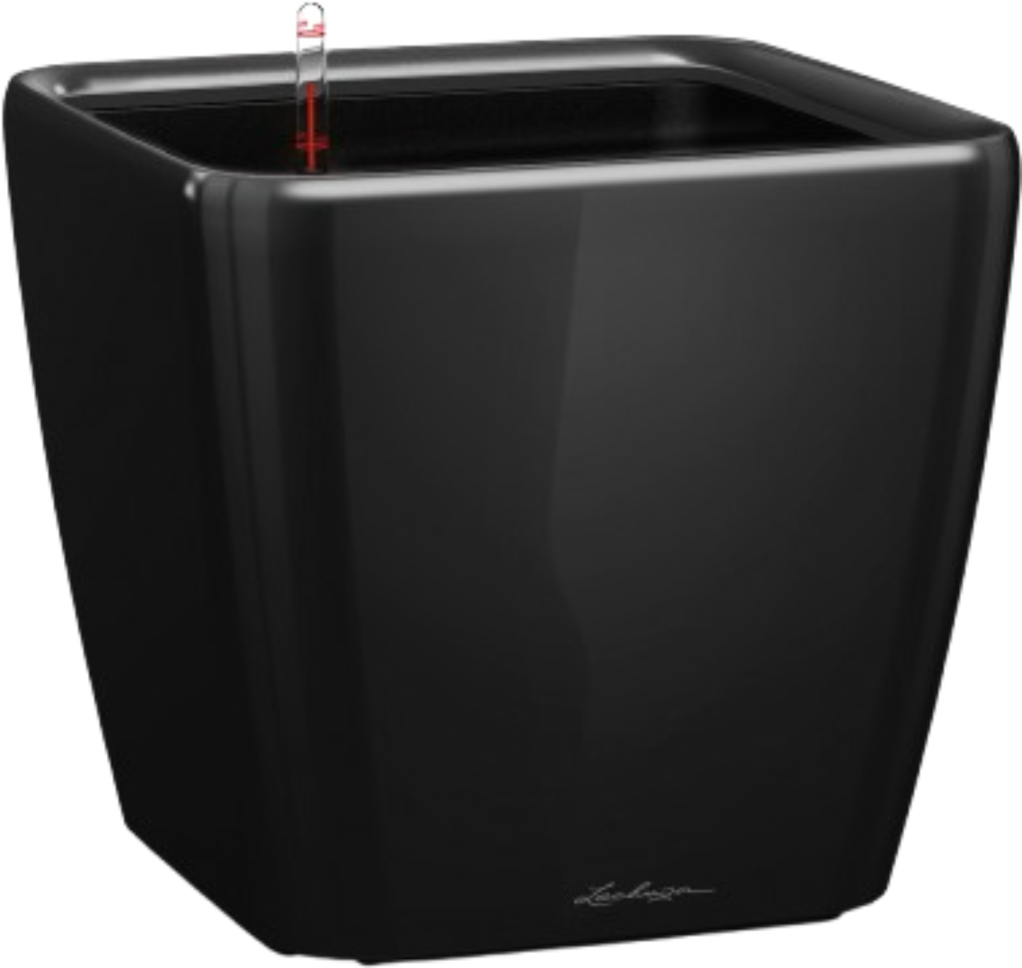 Вазон Lechuza Quadro Premium LS 50 Черный 16289 - Фото 1
