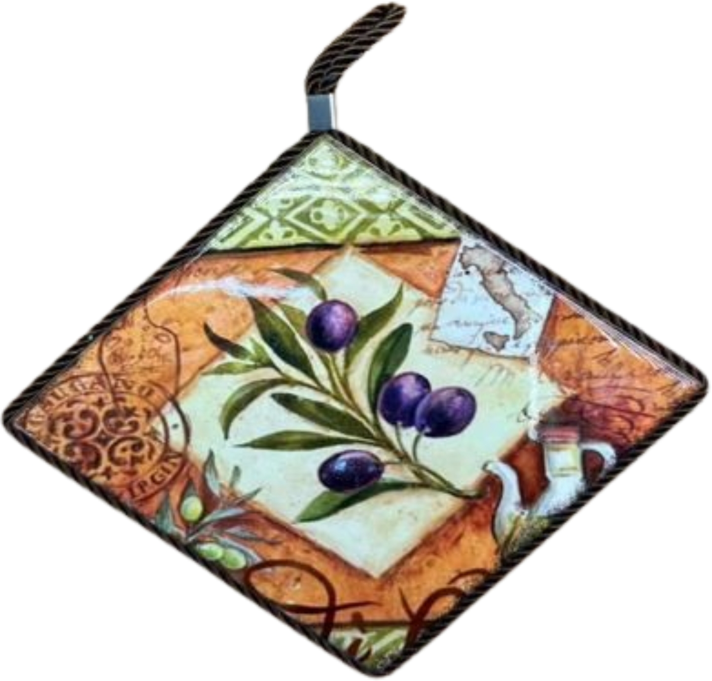 Подставка для кухонных принадлежностей Limited Edition OLIVES 17х17 см (B160073) - Фото 1