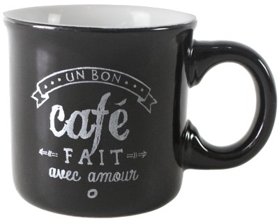 Чашка Limited Edition Small Cafe 150 мл Black (JH6502-1) - Фото 1