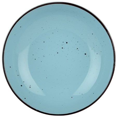 Тарелка суповая Limited Edition Terra 20 см Blue (YF6002-5) - Фото 1