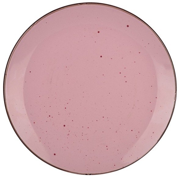 Тарелка обеденная Limited Edition Terra 26.7 см Powdery Pink (YF6007-1) - Фото 1