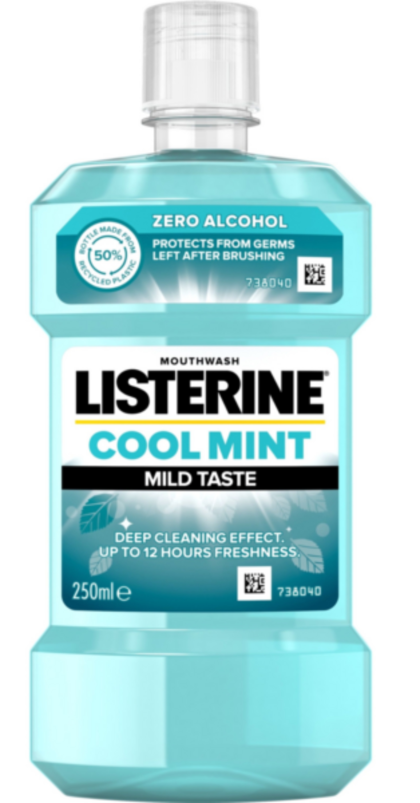 Ополаскиватель для полости рта Listerine Свежая мята 250 мл (3574661021768) - Фото 1