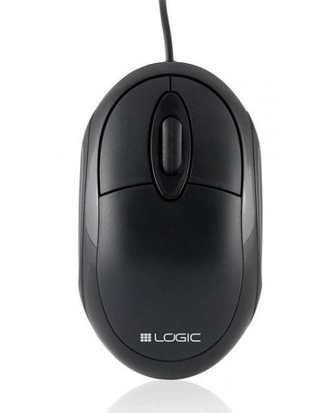 Мышь проводная Logic Concept LM-11 Black (M-LC-LM11) - Фото 1