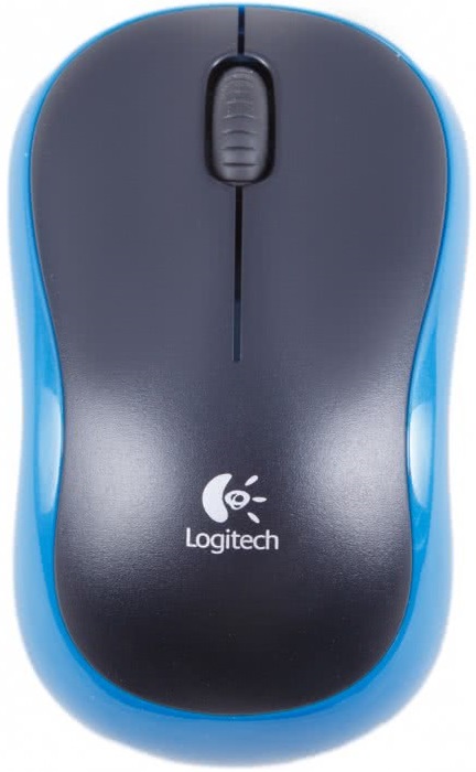 Миша бездротова Logitech M185 USB Blue (910-002236) - Фото 1