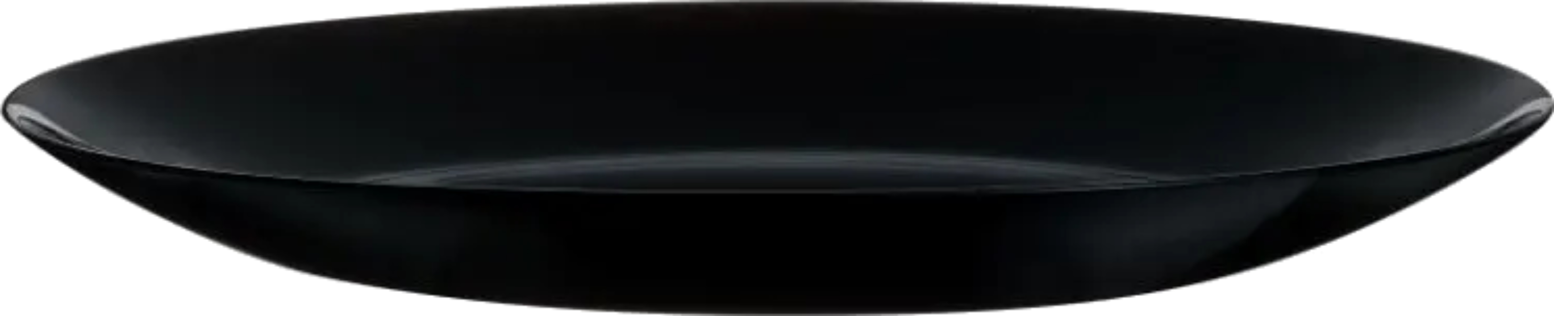 Тарелка обеденная Luminarc Zelie Black 25 см (V7145) - Фото 1