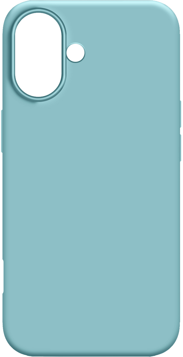 Чехол для смартфона MAKE Apple iPhone 16 Silicone Teal (MCL-AI16GN) - Фото 1