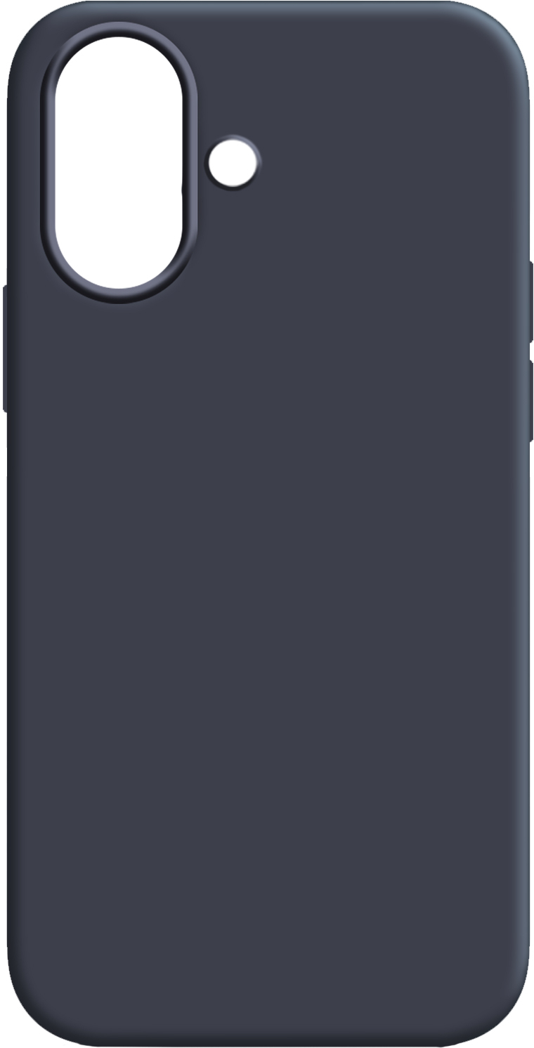 Чехол для смартфона MAKE Silicone Apple iPhone 16 Midnight (MCL-AI16MN) - Фото 1