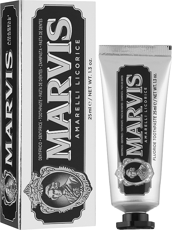 Зубная паста Marvis Licorice Mint 25 мл (8004395111343) - Фото 1