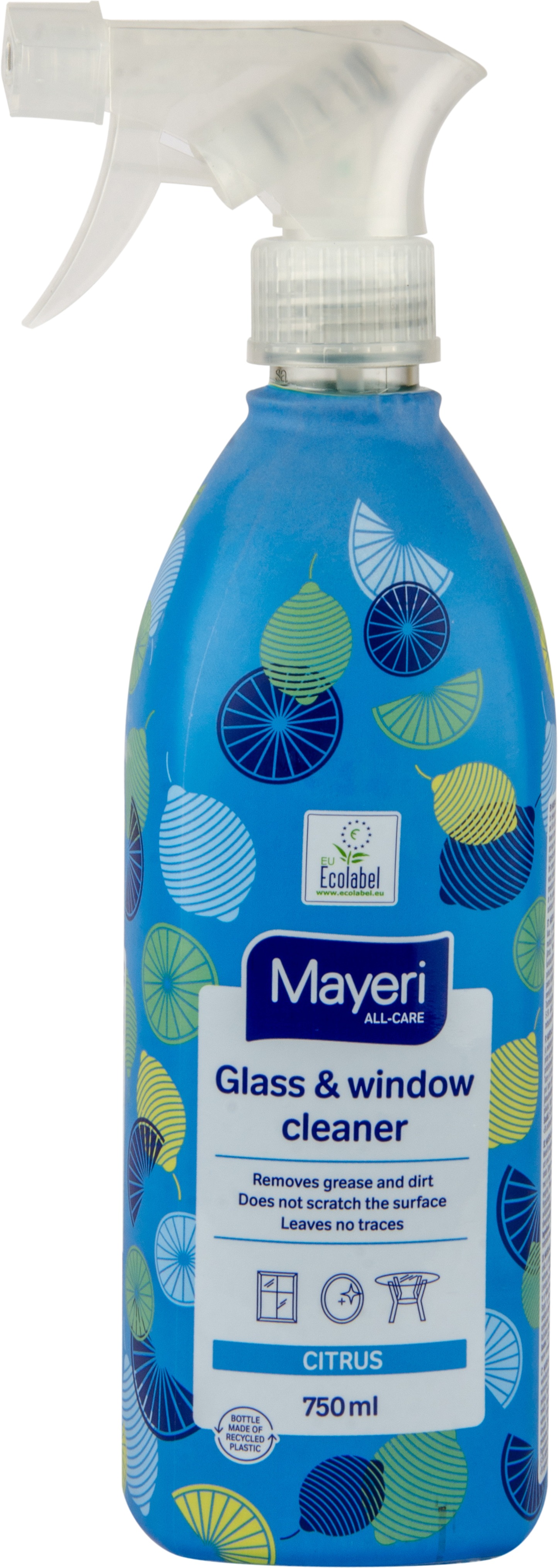 Чистящее средство для стекла Mayeri Лимон 750 мл (MWCC750) - Фото 1