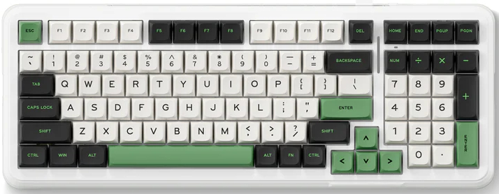 Клавиатура беспроводная игровая MCHOSE K99 Green (K99-2A) - Фото 1