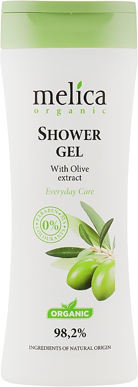 Гель для душа Melica Organic с экстрактом Оливы 250 мл (4770416001125) - Фото 1
