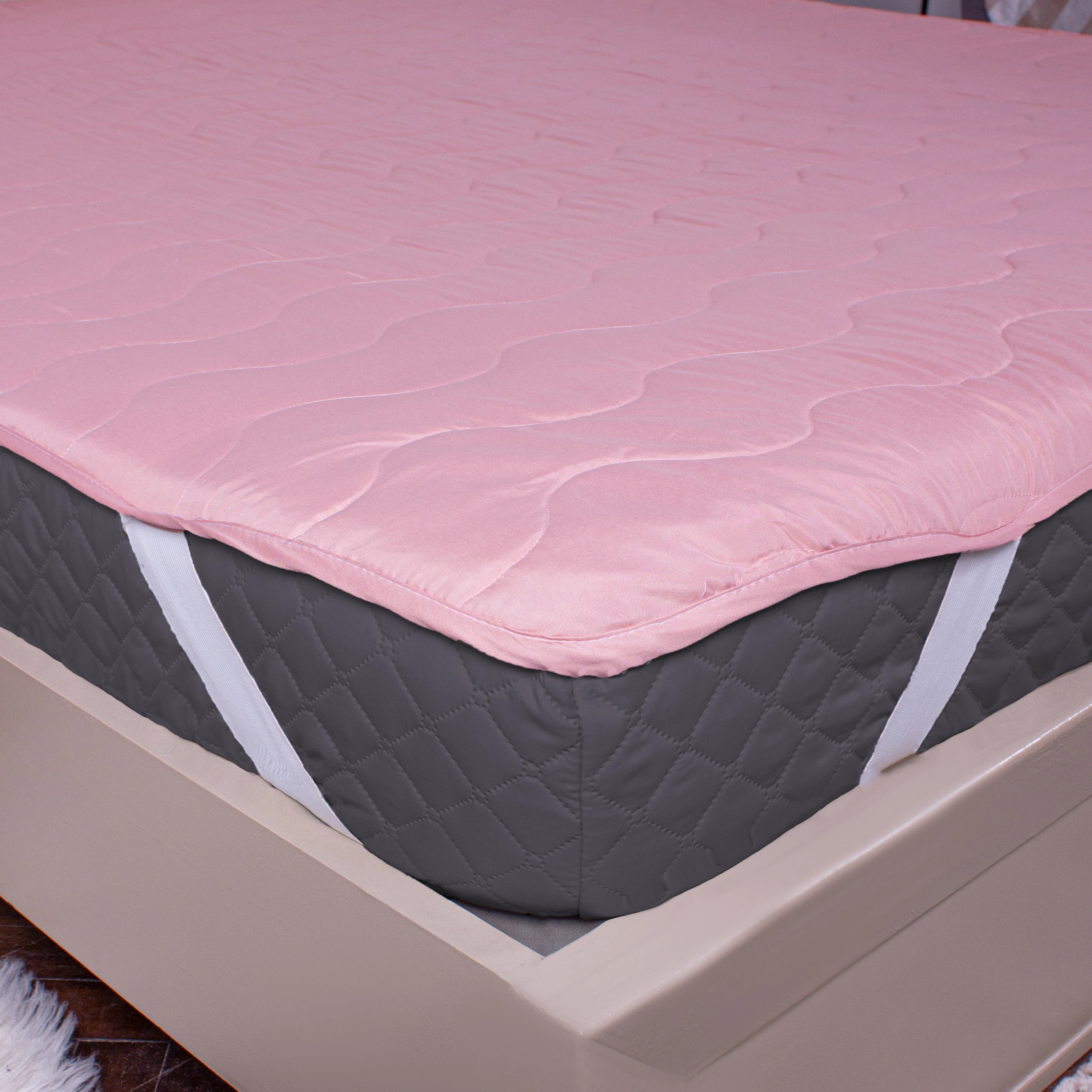 Наматрасник MirSon Eco Light №1714 EcoSilk Pink 150x200 см (2200002888707) - Фото 1