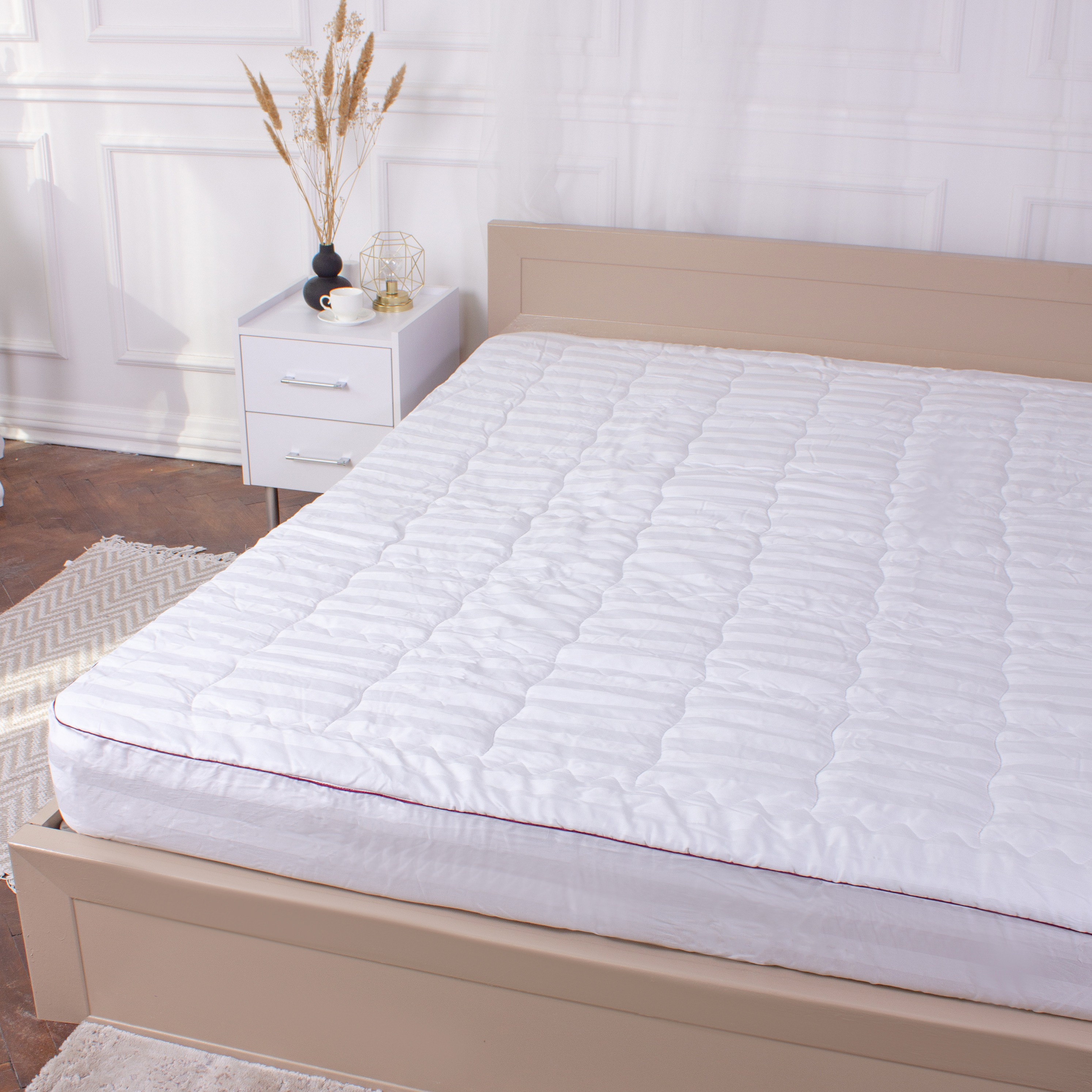 Наматрасник MirSon DeLuxe Cotton Aloe Vera 271 150x200 (2200000378620) - Фото 1