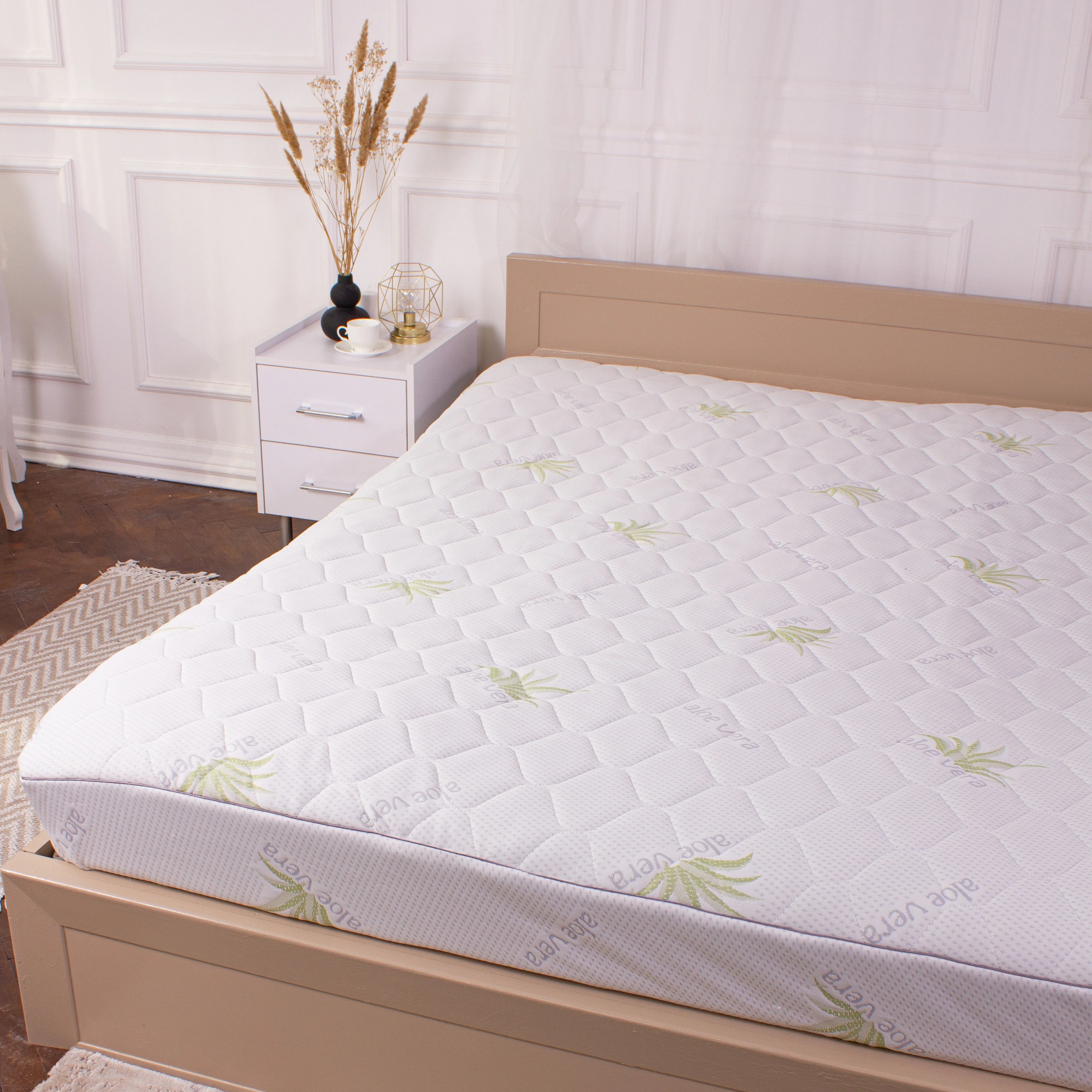 Наматрасник детский MirSon №1034 Alberto Bamboo Strong Aloe Vera 70х130 см (2200001502383) - Фото 1