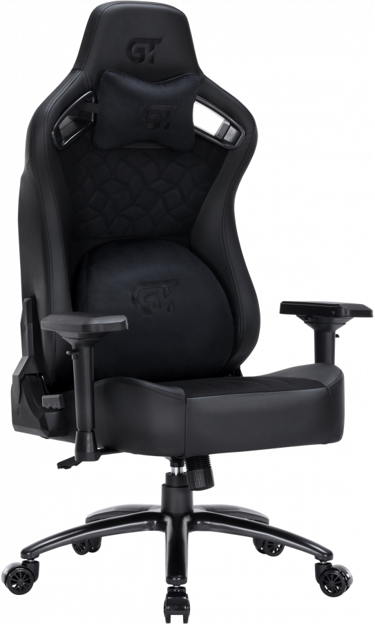 Кресло для геймеров GT Racer X-5184 Fabric Black - Фото 1