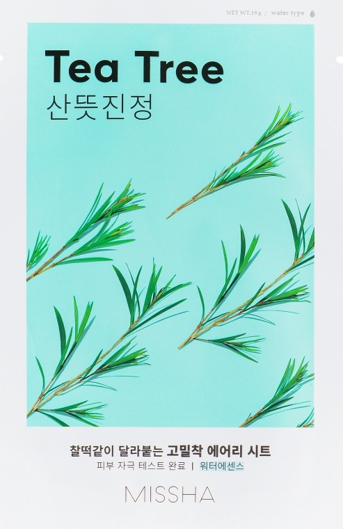 Маска для лица Missha Airy Fit Sheet Mask Tea Tree 19 г (8809581454750) - Фото 1