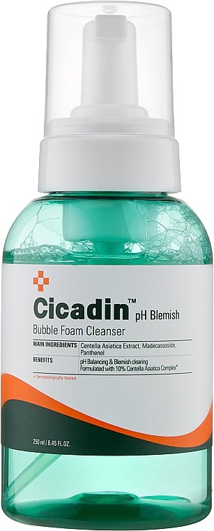 Пенка для умывания Missha Cicadin pH Blemish 250 мл (8809643526210) - Фото 1