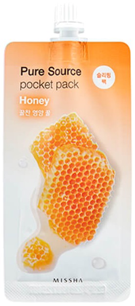 Купити Маска для обличчя Missha Pure Source Pocket Pack з екстрактом меду (8806185781817) - Фото 1 Маска для обличчя Missha Pure Source Pocket Pack з екстрактом меду (8806185781817) - Фото 1