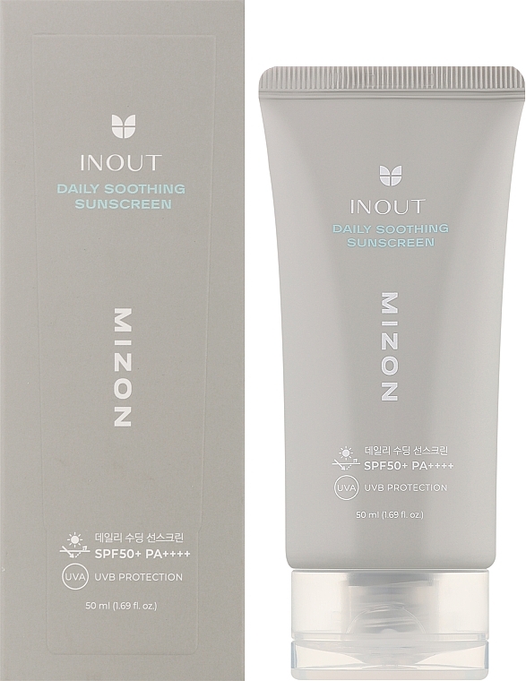 Крем для лица Mizon DAILY SOOTHING SPF50 PA+ 50 мл (8809663756703) - Фото 1