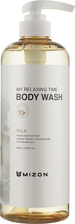 Гель для душа Mizon My Relaxing Time Milk 800 мл (8809132968965) - Фото 1