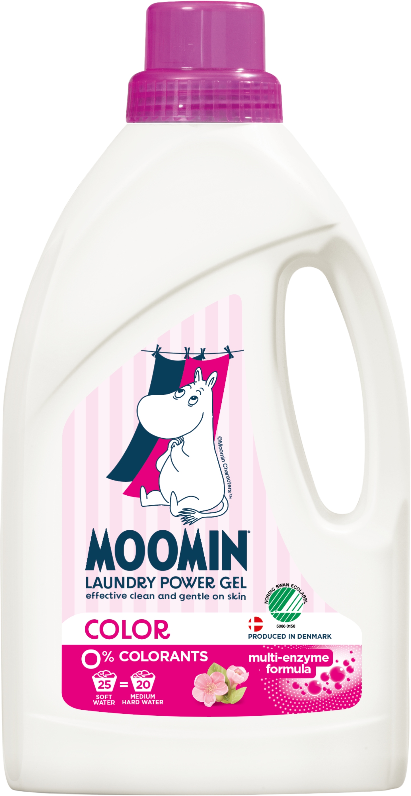Гель для стирки MOOMIN Колор 900 мл (5701017420021) - Фото 1