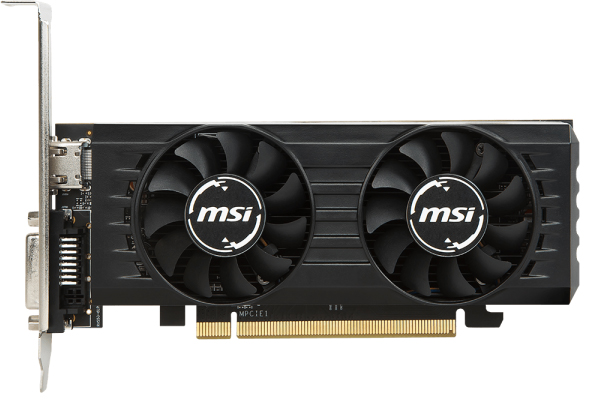 Видеокарта MSI AMD Radeon RX 550 2GT LP OC 2GB GDDR5 128bit (RX 550 2GT ...