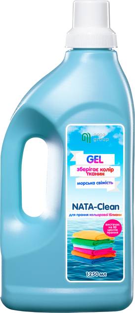 Гель для стирки NATA-Clean 1250 мл (4823112601295) - Фото 1