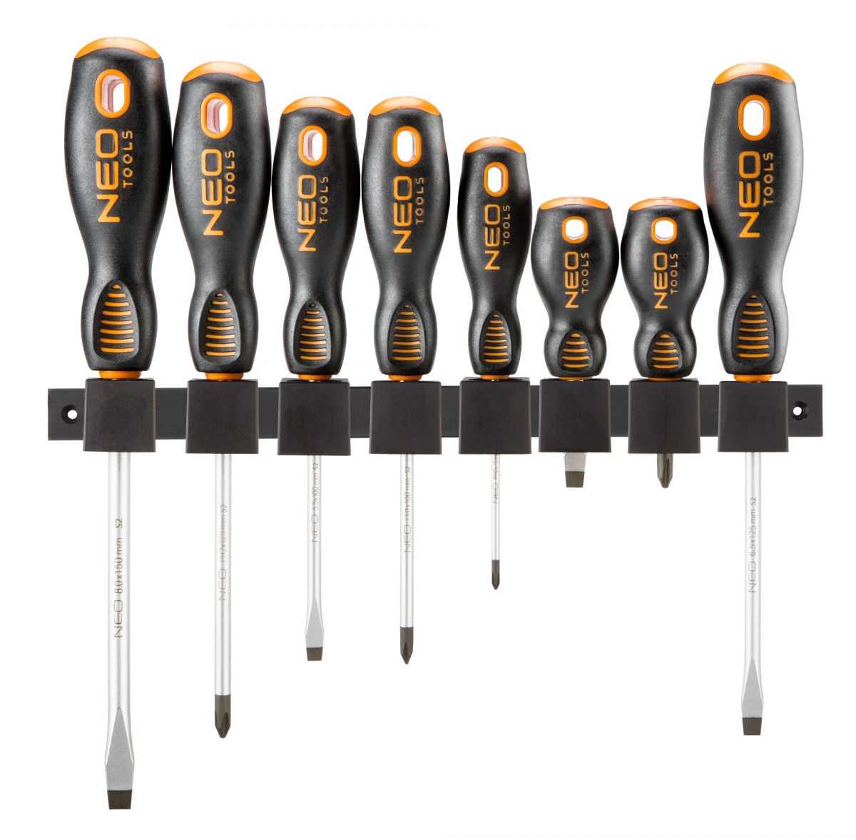 Набір викруток Neo Tools 04-207 8 шт. - Фото 1