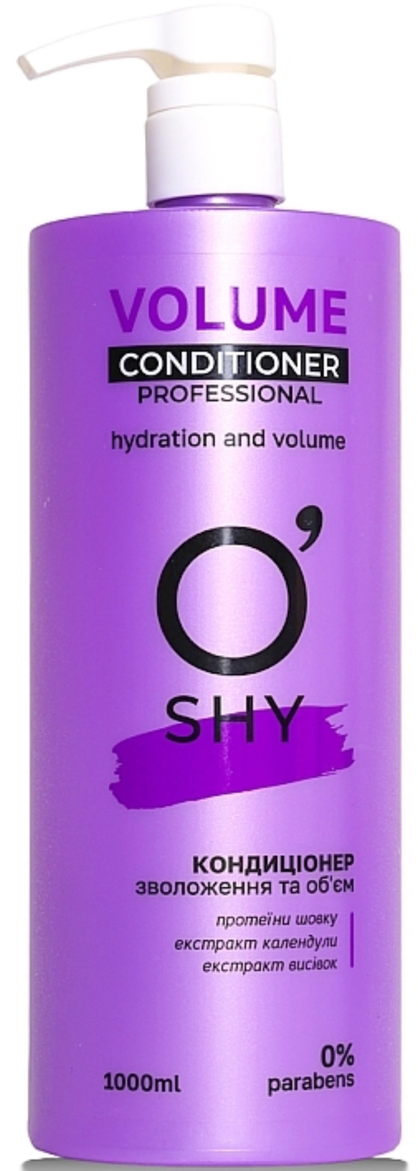 Бальзам для волос O'Shy Volume Professional Увлажнение и объем 1 л (4820195508718) - Фото 1