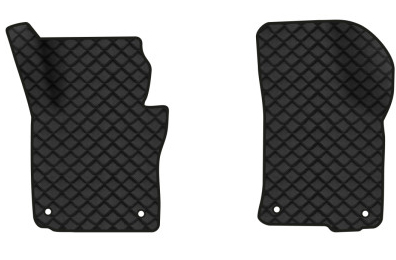 Коврики из экокожи в салон авто передние EVAtech для Octavia A5 (AT, 8 clips) Skoda 2004-2013 2 поколение Combi EU (SK12151AD2AV4BBB) - Фото 1