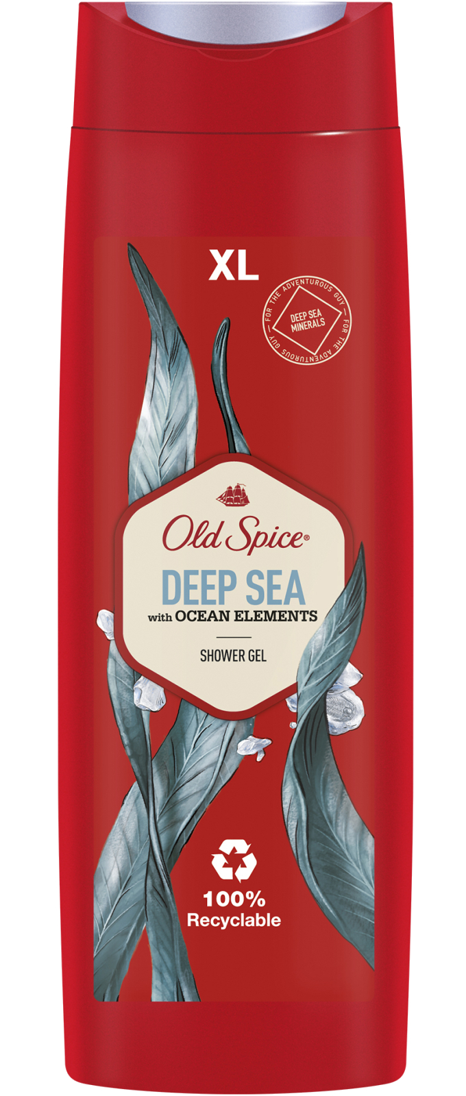 Гель для душа Old Spice Deep sea with Minerals 400мл - Фото 1