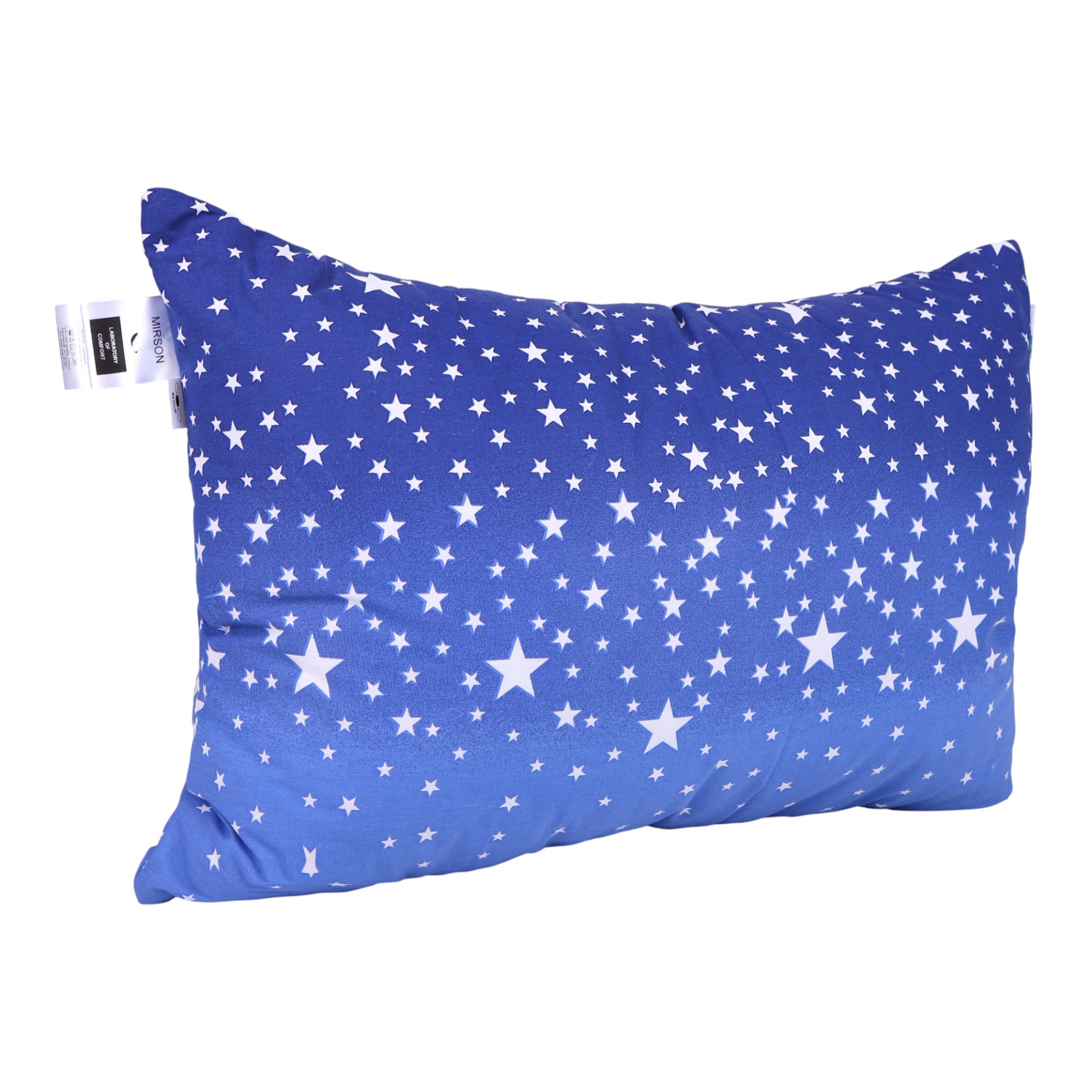 Подушка стандартная MirSon бамбуковая №0142 Сolor Fun Line 17-0432 Milky Way Bamboo середня 50х70 см (2200010864458) - Фото 1