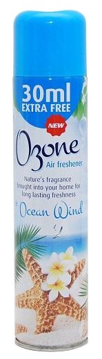 Освежитель воздуха аэрозольный Ozone Океанский ветер 300 мл (4770416340392) - Фото 1