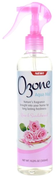 Освежитель воздуха спрей Ozone Aqua Mist Роза и Сандаловое дерево 300 мл (4770416340545) - Фото 1