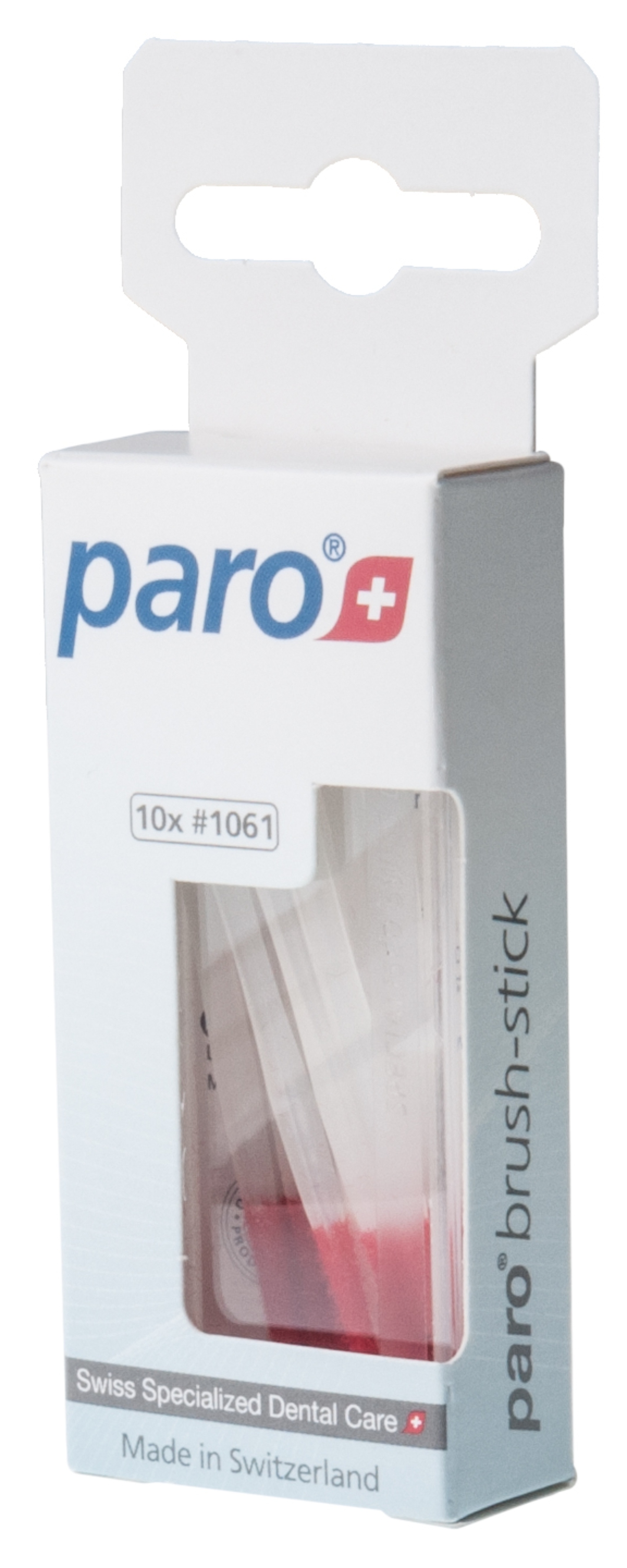 Межзубные щетки Paro Swiss paro BRUSH-STICKS, покрытые специальными ворсинками 10 шт. (7.1061) - Фото 1