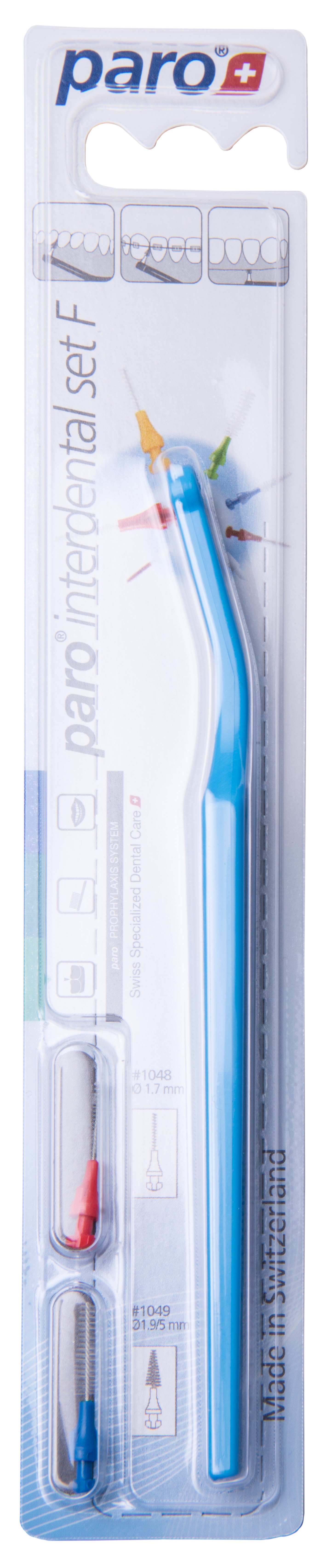 Держатель для ершика межзубного Paro Swiss paro interdental set f (7.1040) - Фото 1