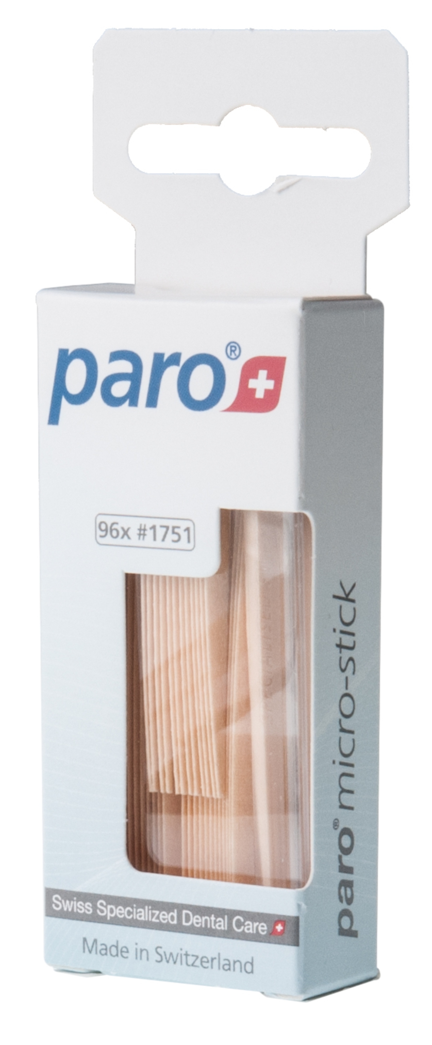 Зубочистка медицинская Paro Swiss paro micro-sticks, ультратонкий, 96 шт. (7.1751) - Фото 1